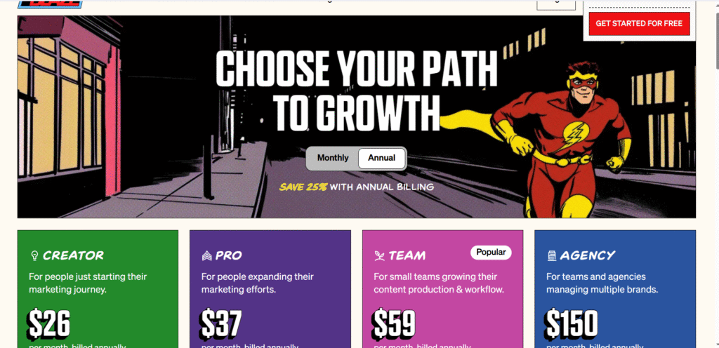Blaze ai Pricing Annual