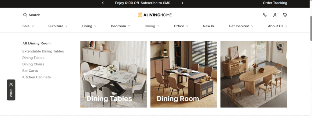 AlivingHome Dining