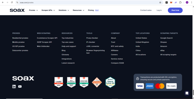 Soax Customer Support and Reliability