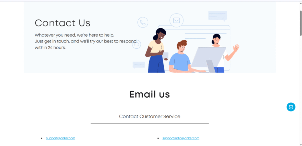 AnkerSolix Contacts