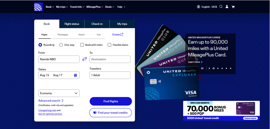 booking flights