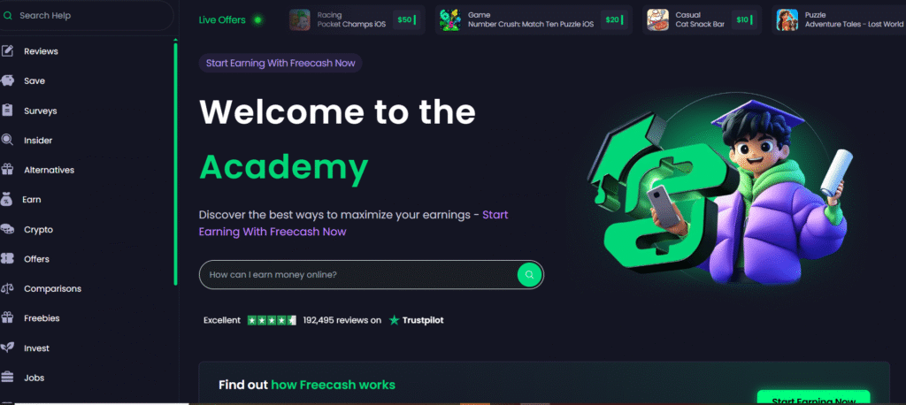 Academic of FreeCash