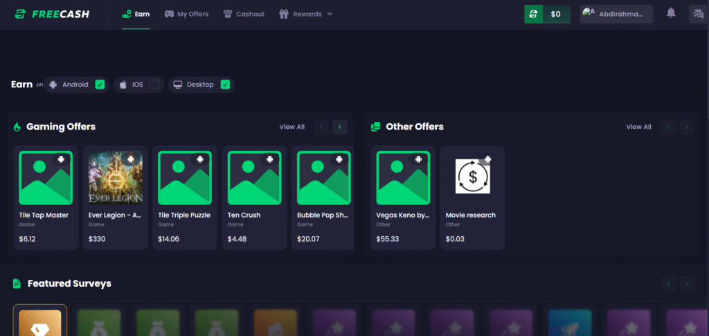 FreeCash Introduction