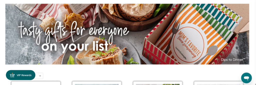 Gifts of Tastefully Simple