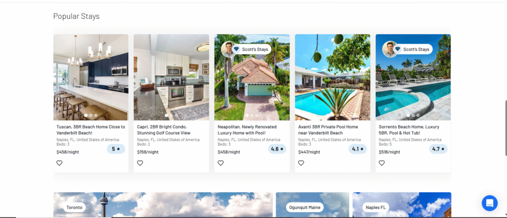 Popular Stays of STAY Inco.