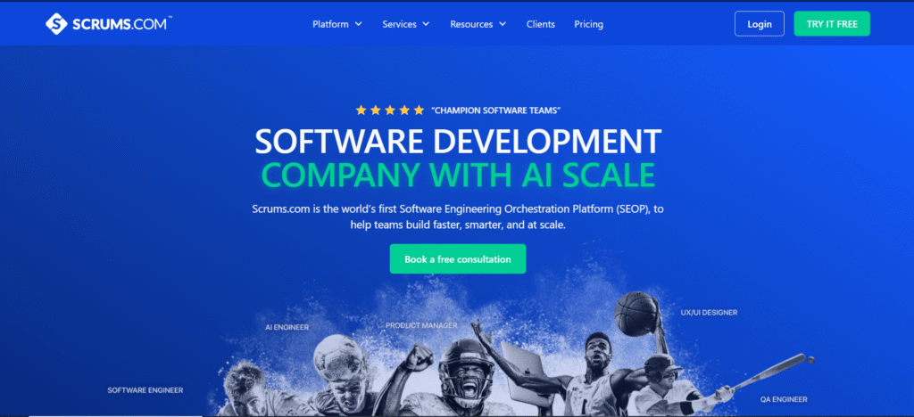 Introduction of Scrums.com