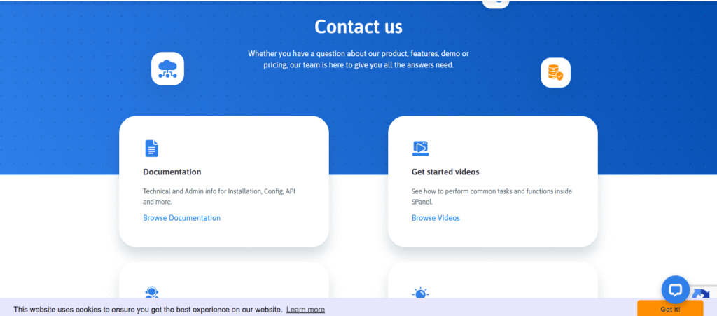 Spanel Contacts