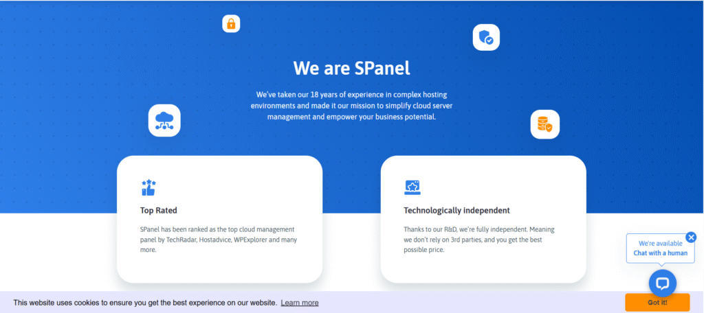 Spanel about