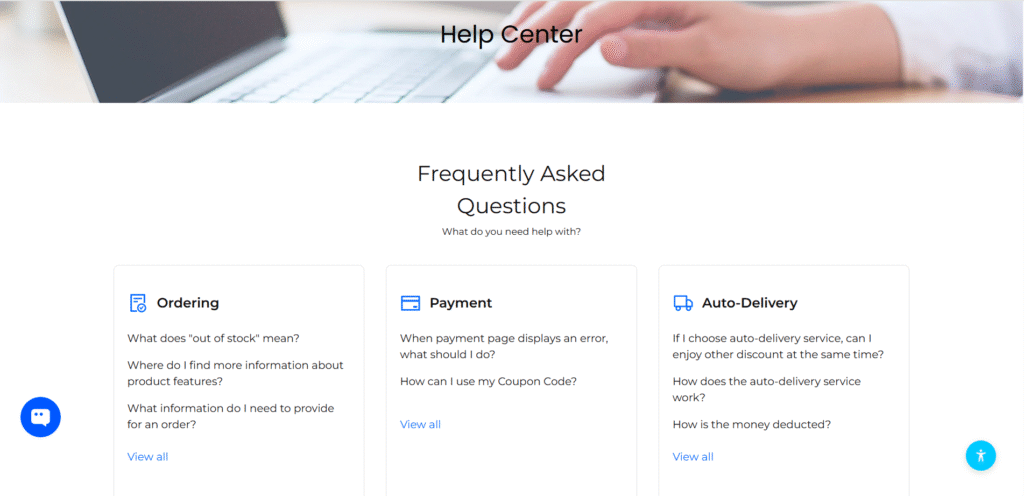Waterdrop Help centre