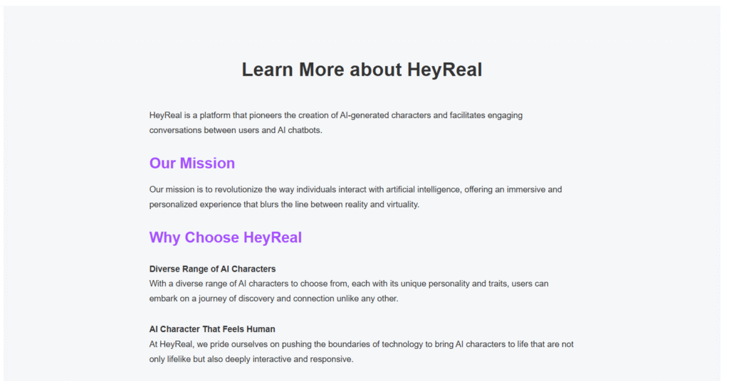 About HeyReal