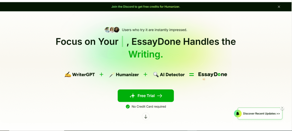 EssayDone Introduction