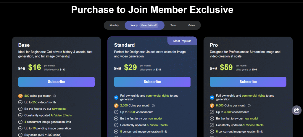 Promeai Pricing